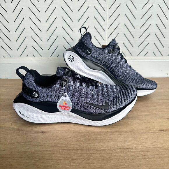 ✨Nike React X Infinity Run 4 Sz 7.5 Men Running shoes Sneakers Black DR2670-003 - Picture 3 of 11